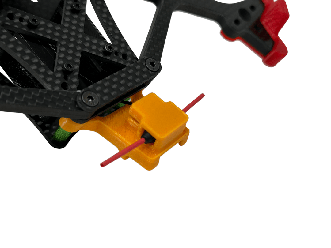 Foxeer M10Q 180 GPS 5883 Module Standoff Mount w/ RP1 (4mm Standoffs) (3D Print Only) at WREKD Co.