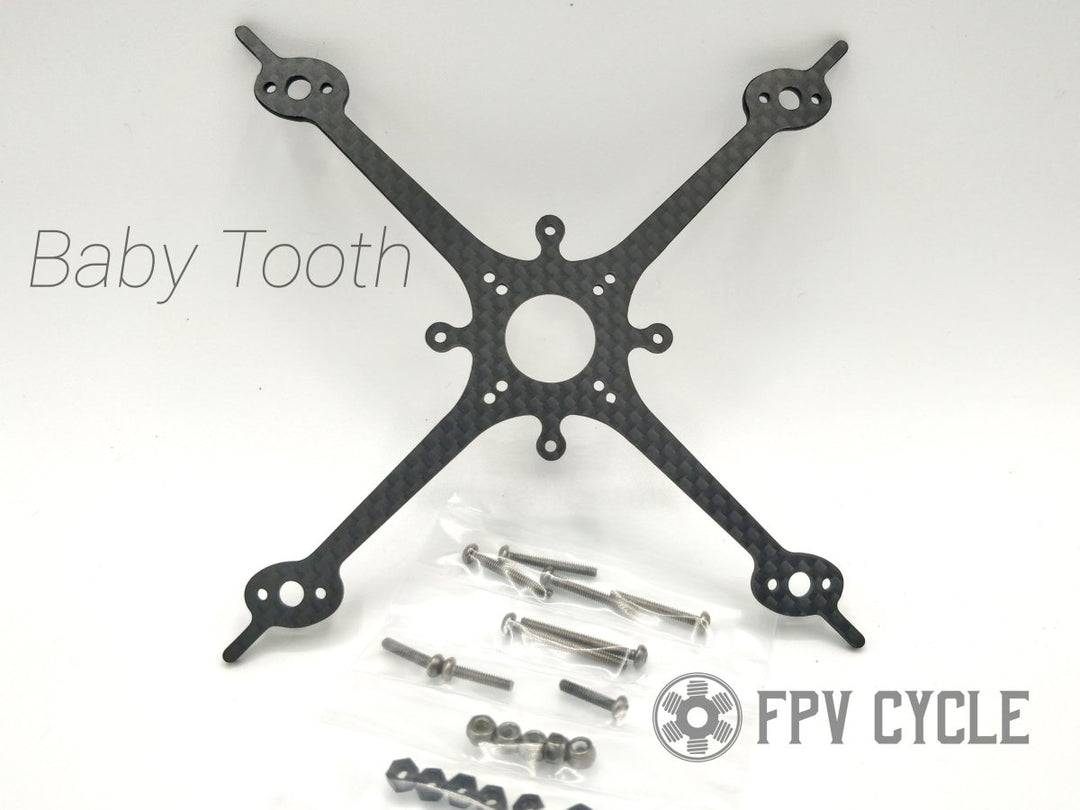 FPVCycle BabyTooth Frame (CHOOSE THICKNESS) at WREKD Co.