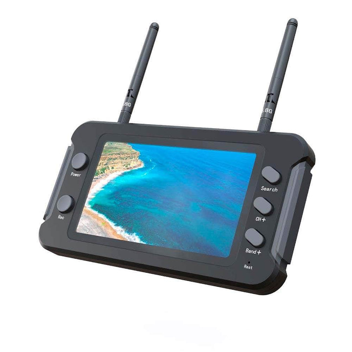 FYS 40CH 5.8GHz Diversity FPV Monitor w/ DVR - 4.3" at WREKD Co.