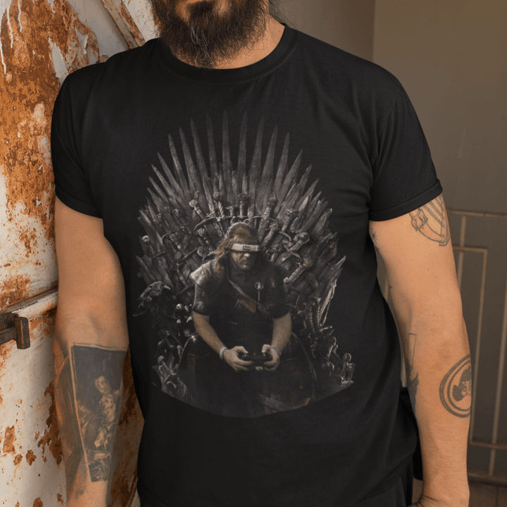 Game of Drones Graphic Premium Heavyweight Tee at WREKD Co.