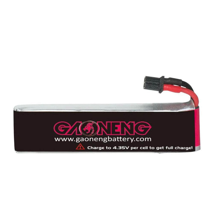 Gaoneng GNB 3.8V 1S 720mAh 100C LiHV Whoop/Micro Battery w/ Cabled - A30 at WREKD Co.