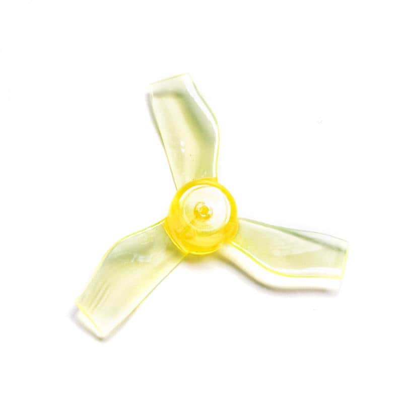Gemfan 1219-3 Durable Tri-Blade 31mm Micro/Whoop Prop 8 Pack (1mm Shaft) - Choose Your Color at WREKD Co.