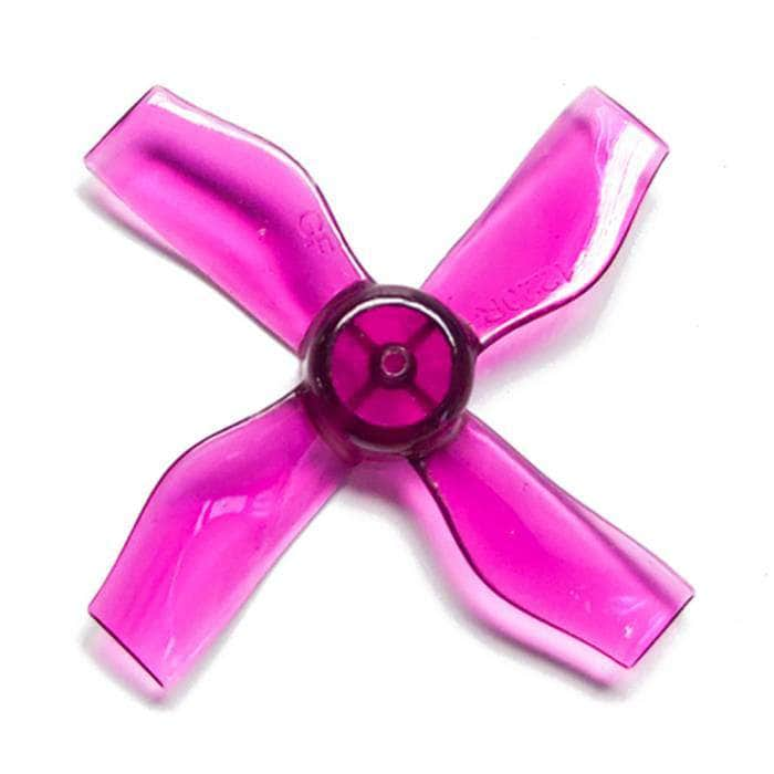 Gemfan 1220-4 Quad-Blade 31mm Micro/Whoop Prop 8 Pack (1mm Shaft) - Choose Your Color at WREKD Co.