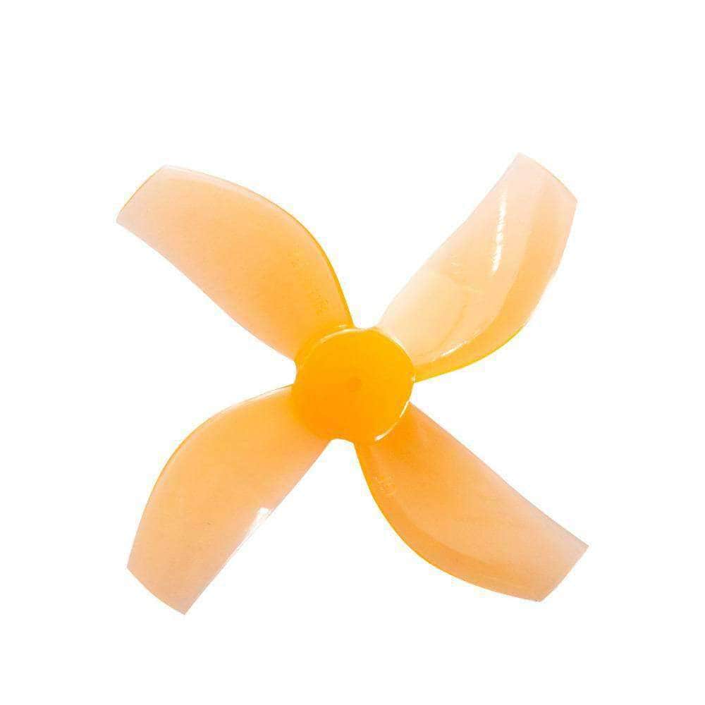 Gemfan 35mm Durable Quad-Blade Micro/Whoop Prop 8 Pack (1mm Shaft) - Choose Your Color at WREKD Co.