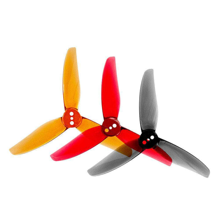 Gemfan Hurricane 3020 Durable Tri-Blade Propeller (2CCW+2CW) - Choose Color at WREKD Co.