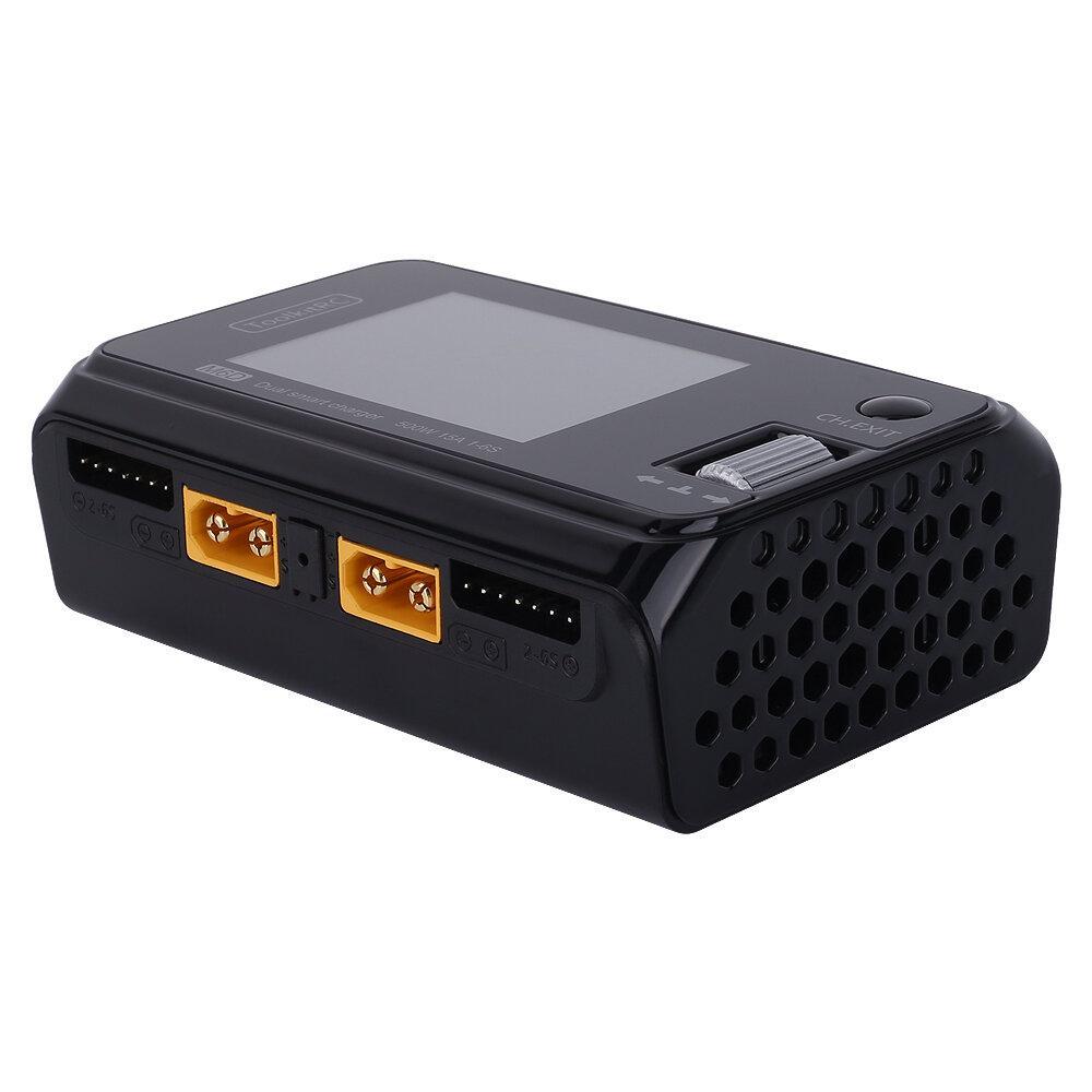 ToolkitRC M6D Dual Channel 500W 15A 1-6S Battery Charger