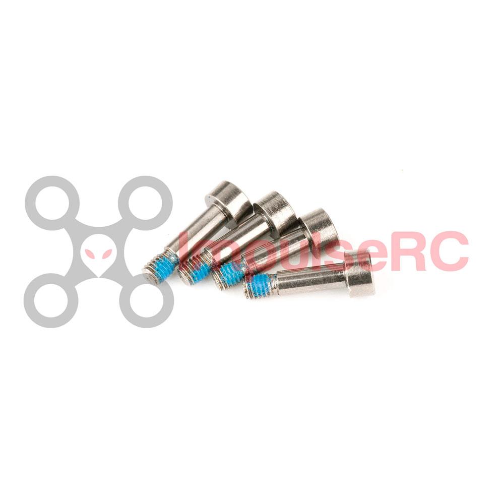 ImpulseRC M3 x 12mm - HT Shoulder Bolt 4 Pack - Gunmetal at WREKD Co.