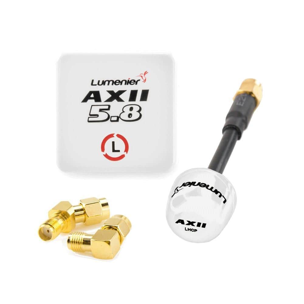 Lumenier AXII 2 5.8GHz Diversity Receiver Antenna Bundle - Choose Your Polarization at WREKD Co.