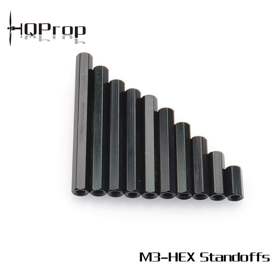 M3 Hex Standoff 1 Pack (4 Pcs) - Choose Size at WREKD Co.