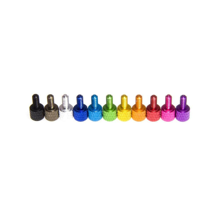 M3 Knurled Aluminum Stack Standoff (5 Pack) - Choose Color at WREKD Co.