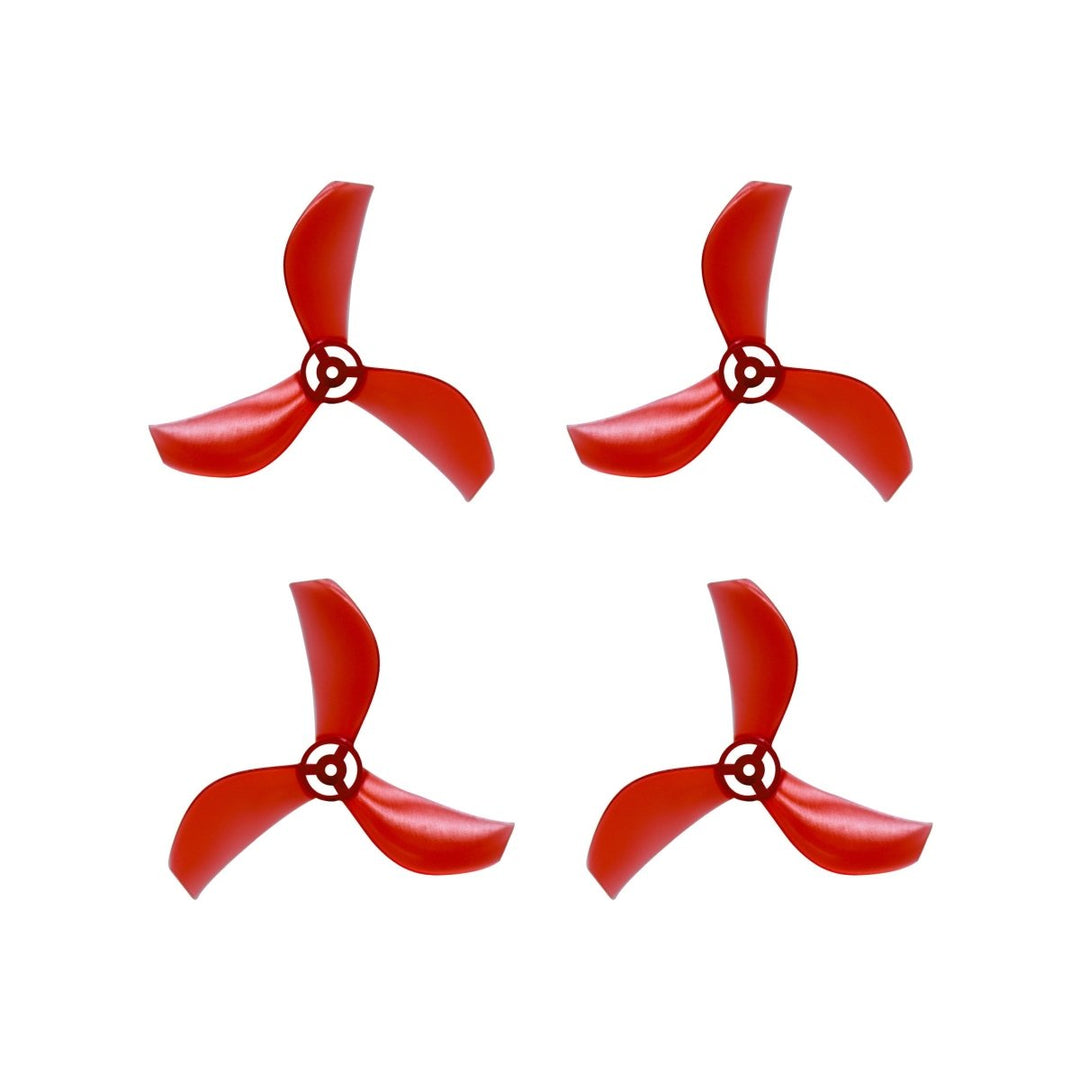 NewBeeDrone Azi (Tri Blade) Micro Propellers 31mm - 0.8mm Shaft (4CCW+4CW) at WREKD Co.