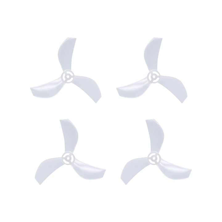 NewBeeDrone Azi (Tri Blade) Micro Propellers 31mm - 0.8mm Shaft (4CCW+4CW) at WREKD Co.