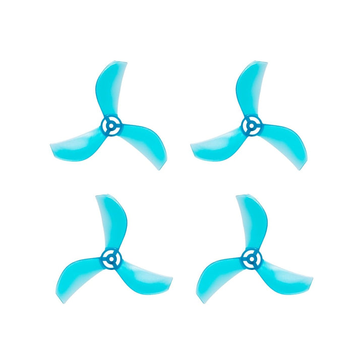 NewBeeDrone Azi (Tri Blade) Micro Propellers 31mm - 0.8mm Shaft (4CCW+4CW) at WREKD Co.