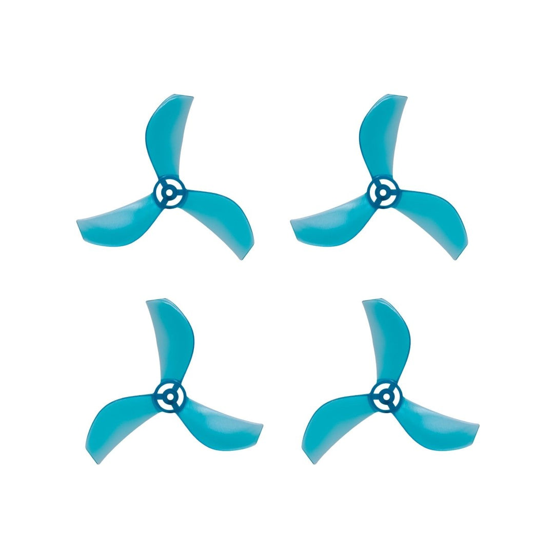 NewBeeDrone Azi (Tri Blade) Micro Propellers 31mm - 0.8mm Shaft (4CCW+4CW) at WREKD Co.