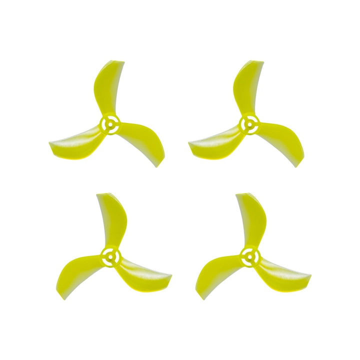 NewBeeDrone Azi (Tri Blade) Micro Propellers 31mm - 0.8mm Shaft (4CCW+4CW) at WREKD Co.