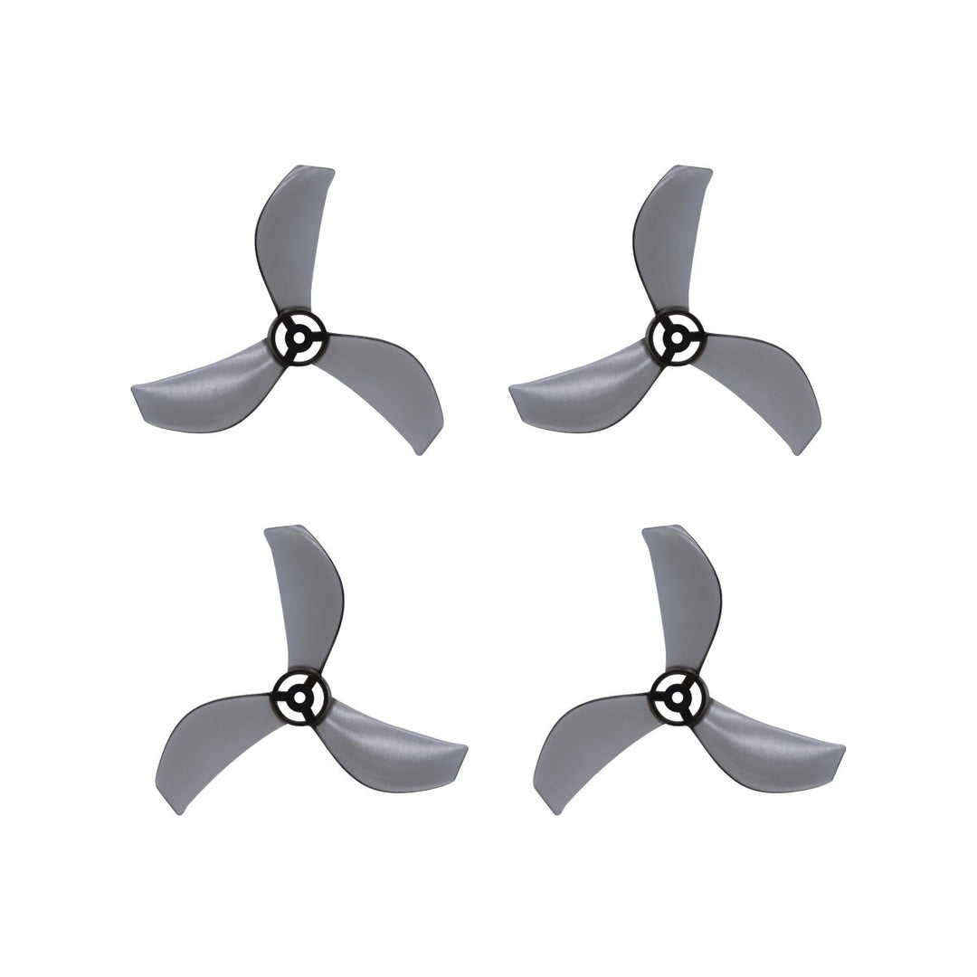 NewBeeDrone Azi (Tri Blade) Micro Propellers 31mm - 0.8mm Shaft (4CCW+4CW) at WREKD Co.