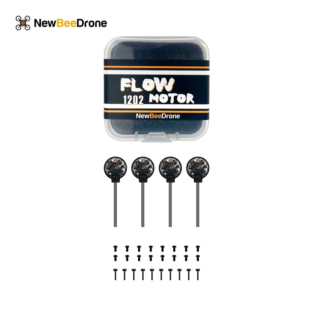 NewBeeDrone FLOW 1202 Racing and Freestyle FPV Micro Motor (Set of 4) 8420KV/11420KV at WREKD Co.