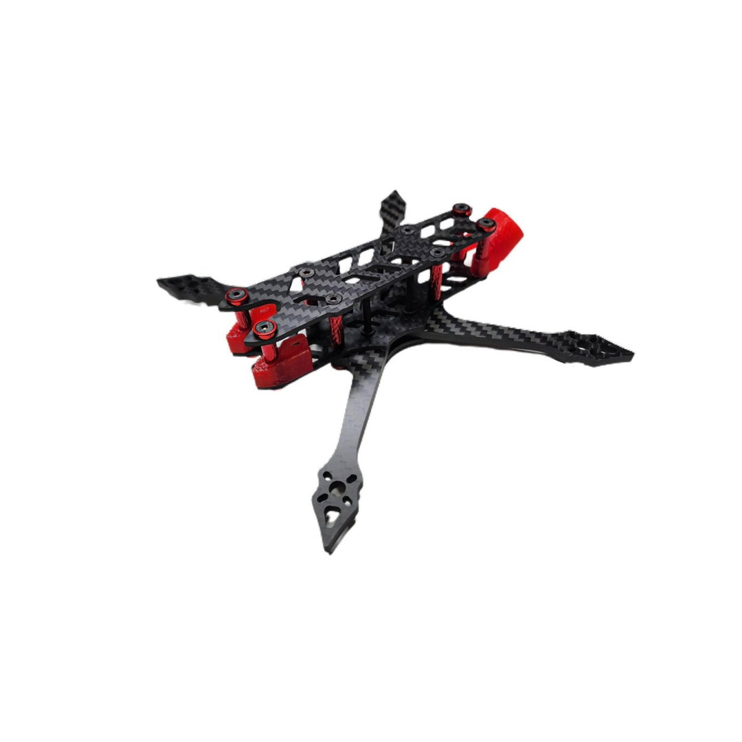 Quadifier Baby Diamondback Freestyle 3.5" Micro Frame Kit (Rev2) - 4mm Arms - Choose Your Color at WREKD Co.