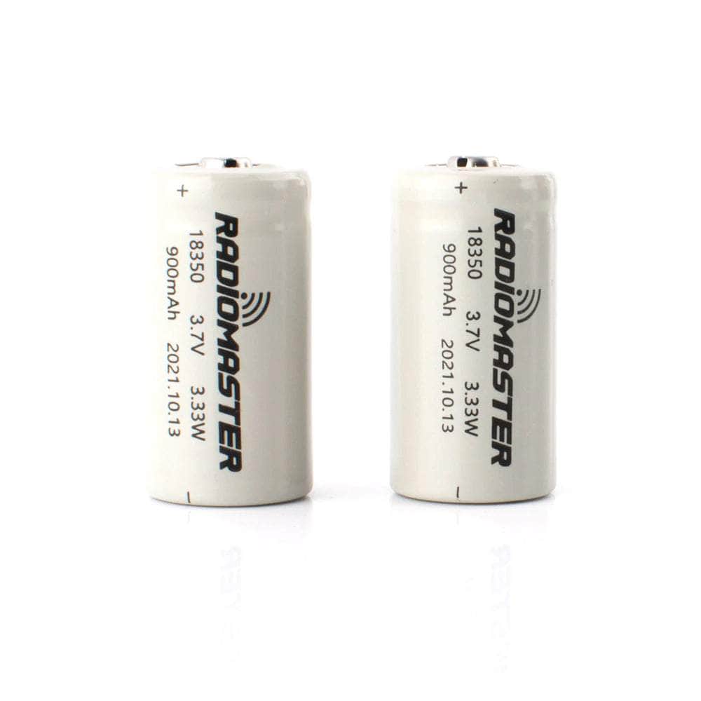 RadioMaster 3.7V 900mAh 18350 Li-Ion Battery for Zorro 2 Pack at WREKD Co.