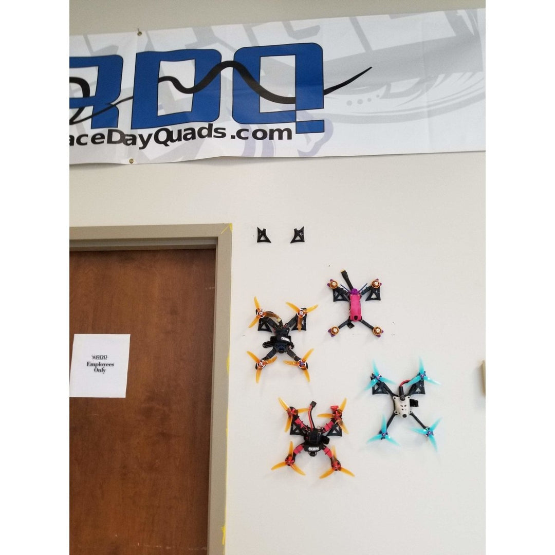 RDQ Quad Wall Mount - 3D Printed PLA - Choose Your Color at WREKD Co.