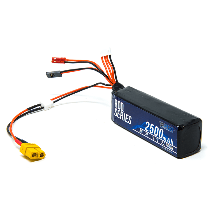 RDQ Series 11.1V 3S 2500mAh 5C LiPo Battery for Taranis X9D at WREKD Co.