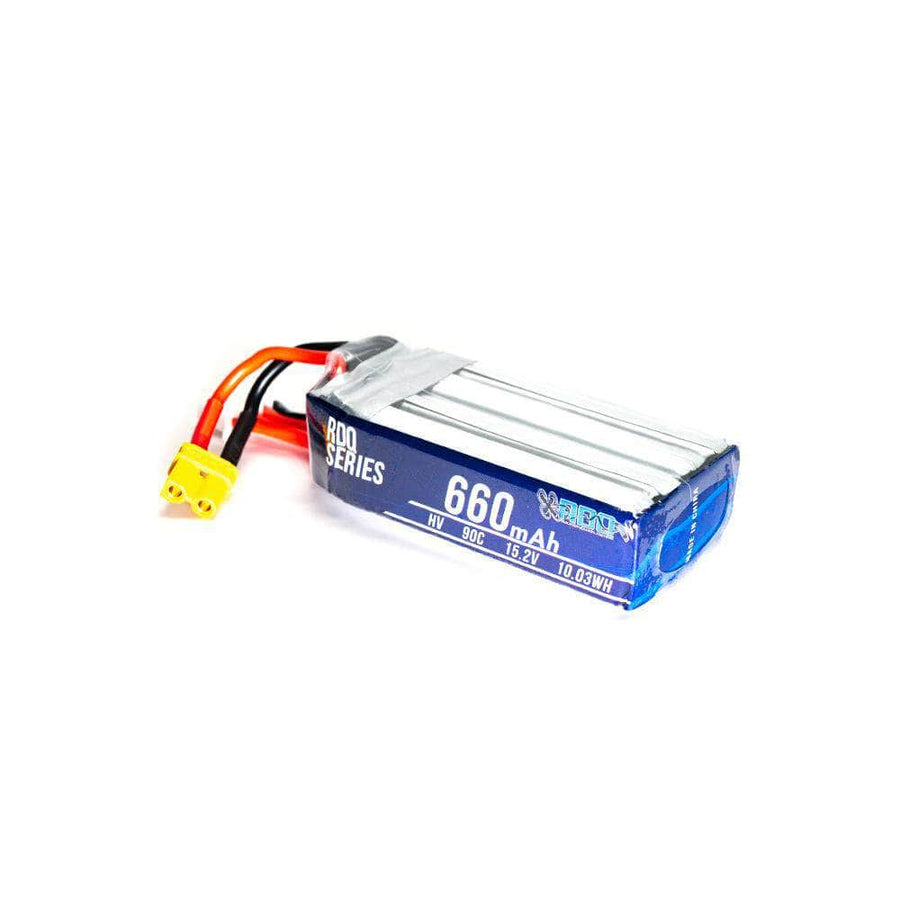 RDQ Series 15.2V 4S 660mAh 90C LiHV Battery - XT30 at WREKD Co.