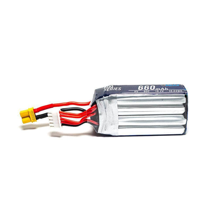 RDQ Series 15.2V 4S 660mAh 90C LiHV Battery - XT30 at WREKD Co.