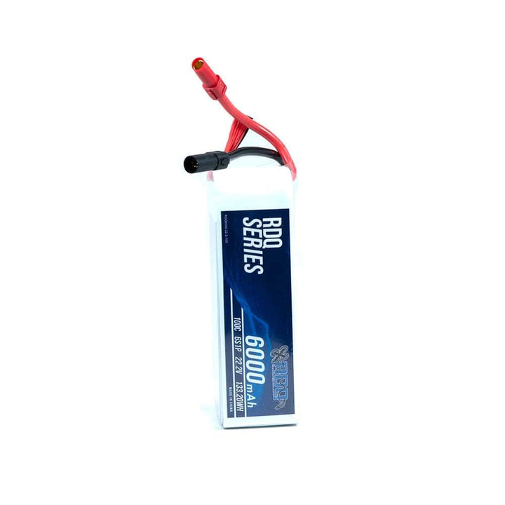 RDQ Series 22.2V 6S 6000mAh 100C LiPo Battery - XT150 at WREKD Co.