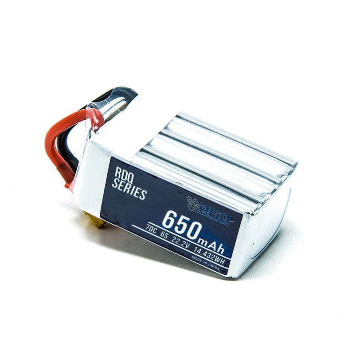 RDQ Series 22.2V 6S 650mAh 70C LiPo Micro Battery - XT30 at WREKD Co.