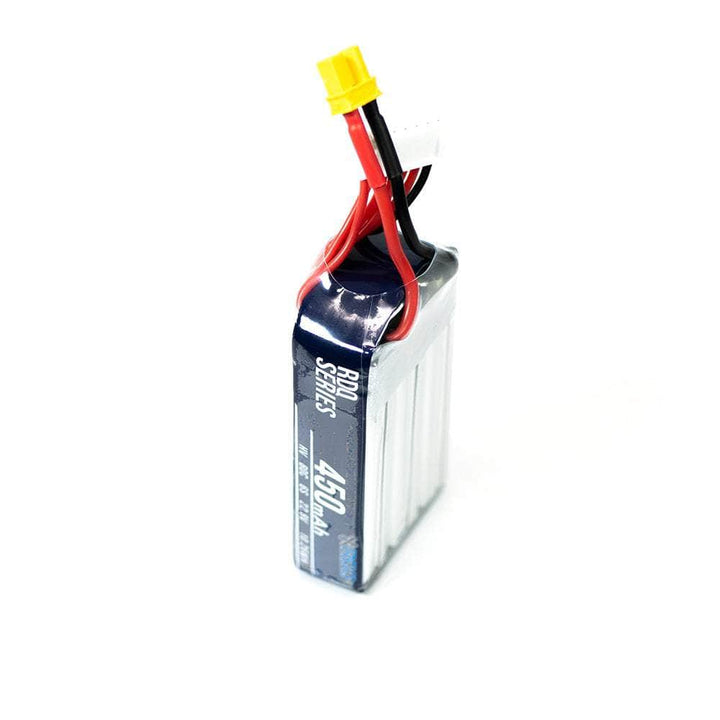 RDQ Series 22.8V 6S 450mAh 80C LiHV Battery (Long Type) - XT30 at WREKD Co.