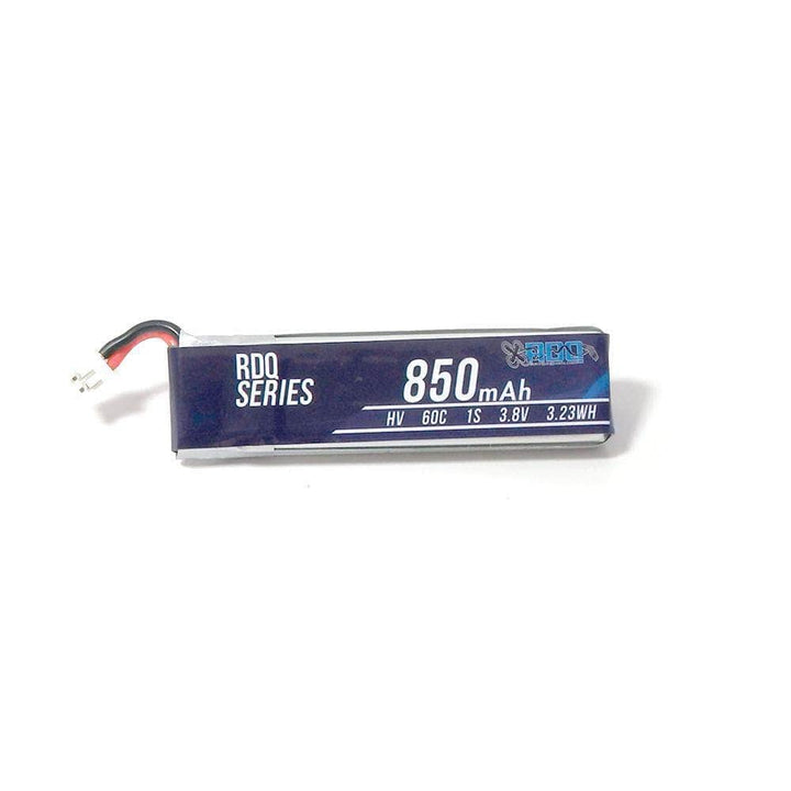 RDQ Series 3.8V 1S 850mAh 60C LiHV Whoop/Micro Battery - PH2.0 at WREKD Co.