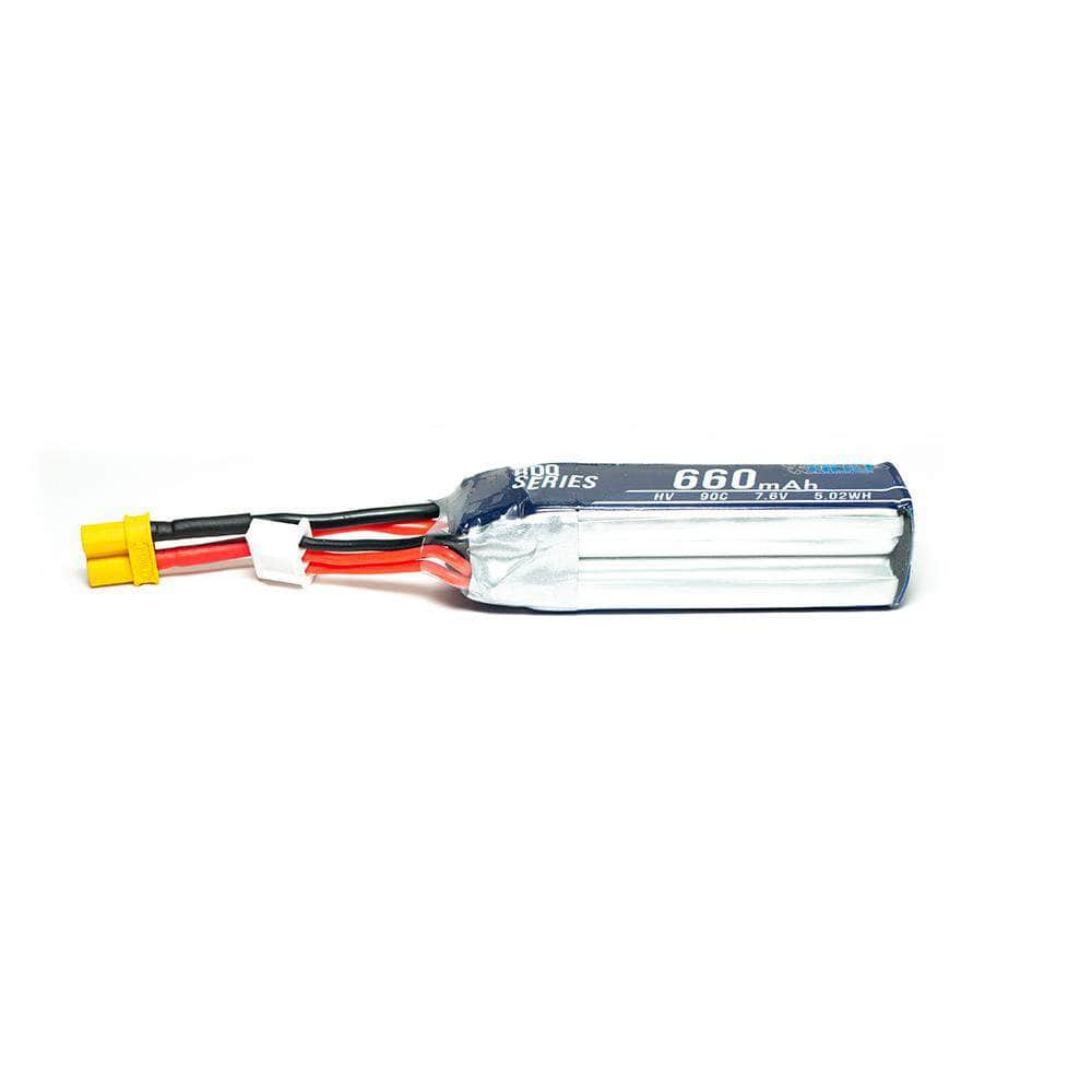 RDQ Series 7.6V 2S 660mAh 90C LiHV Battery - XT30 at WREKD Co.