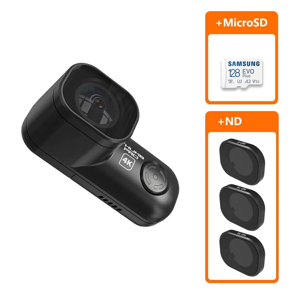 Runcam Thumb Pro Action Camera W/ ND Filter Set + 128G TF Card at WREKD Co.