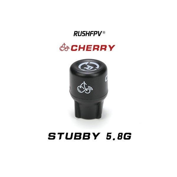 RUSHFPV Cherry 5.8GHz SMA RHCP Stubby Antenna at WREKD Co.