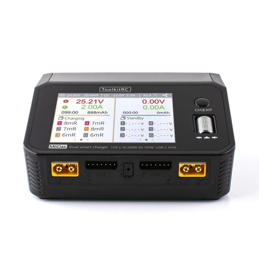 ToolkitRC M6DAC AC / DC Smart Charger AC 200w / DC 350w Five33 Edition at WREKD Co.