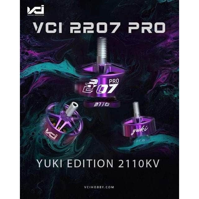 VCI Spark 2207 Pro 2110Kv Motor - Yuki Edition at WREKD Co.