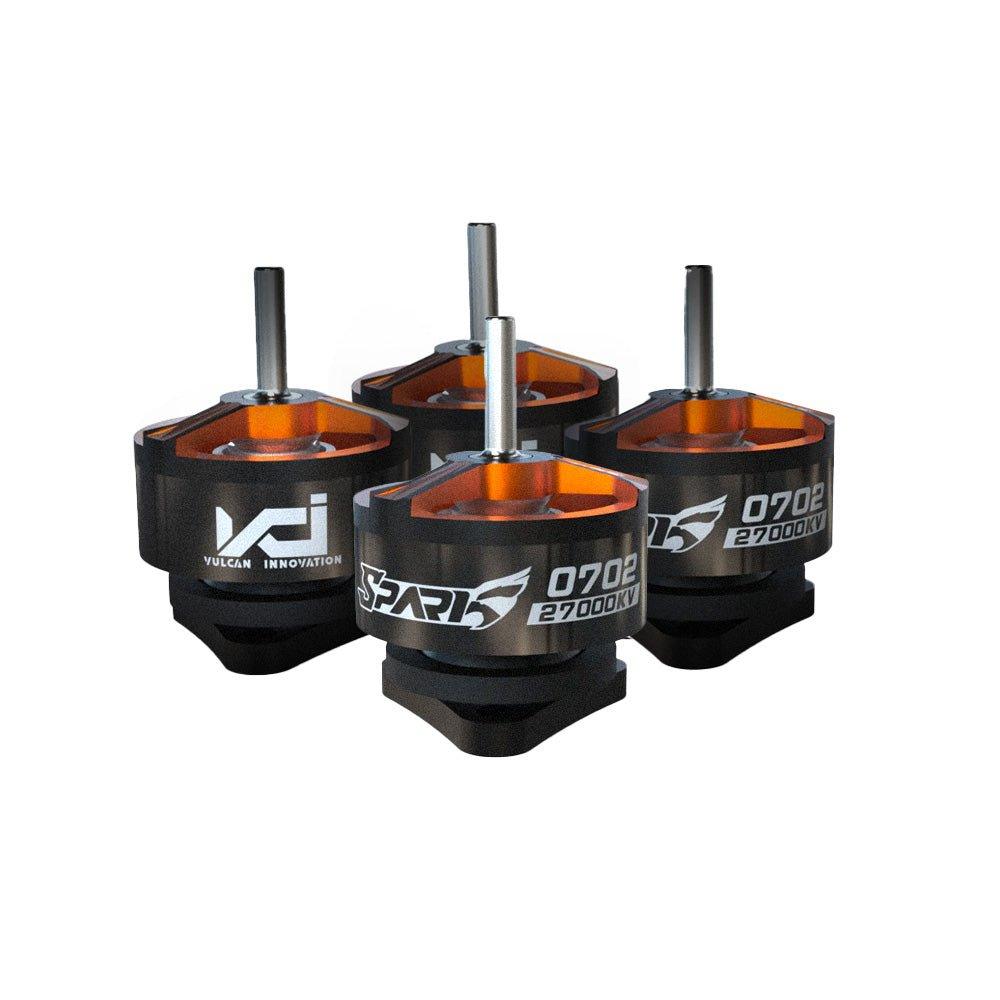 VCI Spark 0702 Dual-Bearing Micro/Whoop FPV Drone Racing Motors (Set o ...