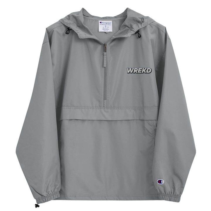 WREKD Embroidered Champion Packable Jacket at WREKD Co.