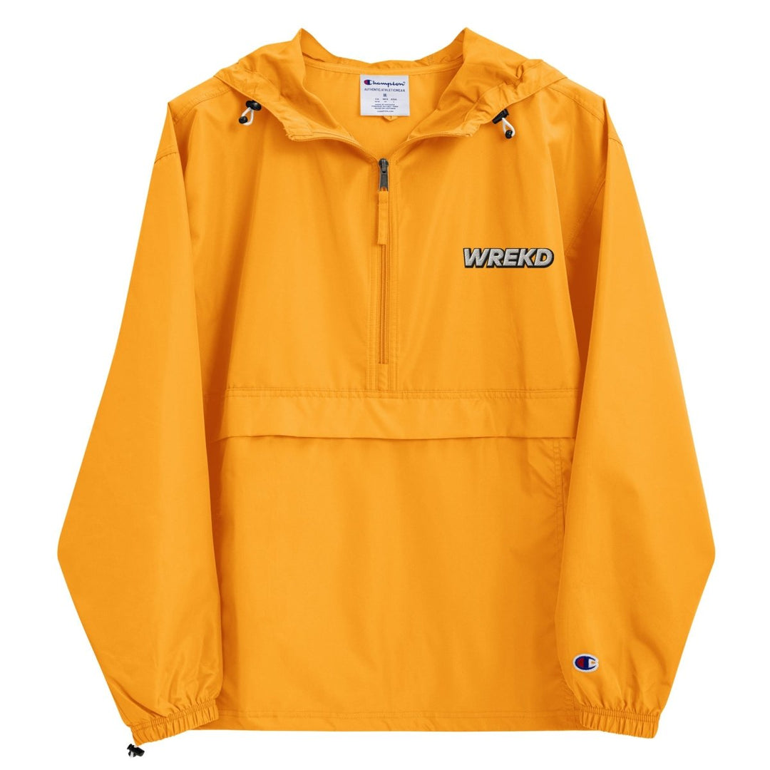 WREKD Embroidered Champion Packable Jacket at WREKD Co.