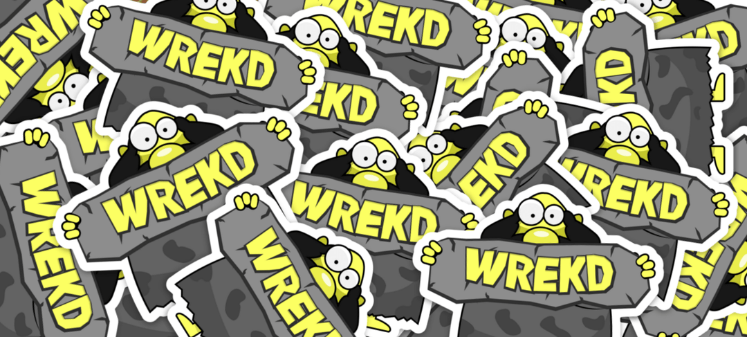 WREKD Kaveman Stickers at WREKD Co.