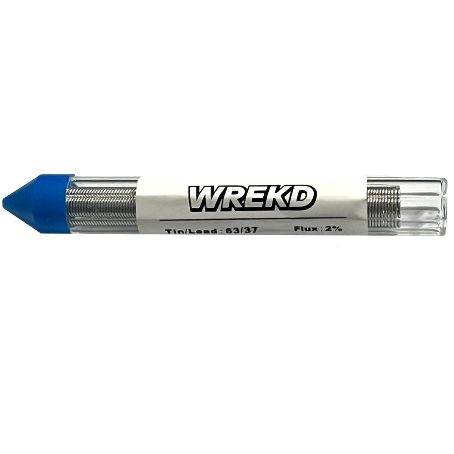WREKD Quad Solder Pocket Pack - 63/37, 0.8mm, 18g at WREKD Co.